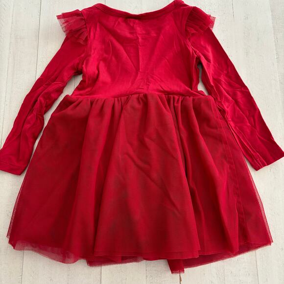 Little Sleepies Red Tulle Twirl Dress with Bloomers 12-18 months EUC - Picture 4 of 6
